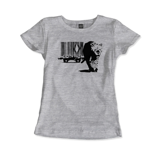 Banksy Barcode (Animal Rights) street art t-shirt-4