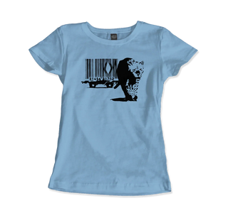Banksy Barcode (Animal Rights) street art t-shirt-6