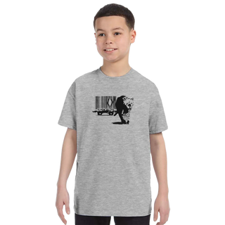 Banksy Barcode (Animal Rights) street art t-shirt-8