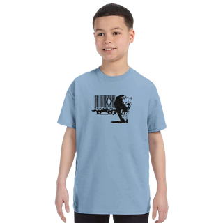 Banksy Barcode (Animal Rights) street art t-shirt-9
