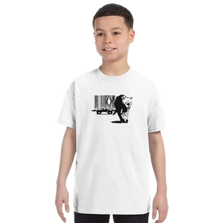 Banksy Barcode (Animal Rights) street art t-shirt-7