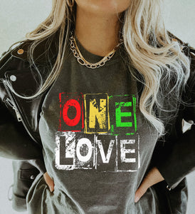 One Love (Bob Marley) - Comfort Tee-0