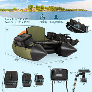 Portable Fishing Boat - Team Spirit Store USA 