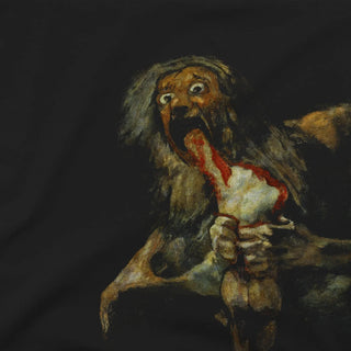 Francisco de Goya, Saturn Devouring his Son, 1823 Artwork T-Shirt-2