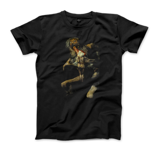 Francisco de Goya, Saturn Devouring his Son, 1823 Artwork T-Shirt-0