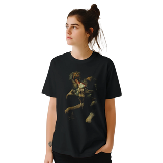 Francisco de Goya, Saturn Devouring his Son, 1823 Artwork T-Shirt-1