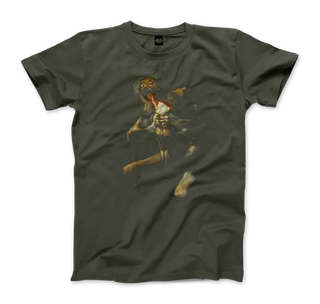 Francisco de Goya, Saturn Devouring his Son, 1823 Artwork T-Shirt-6