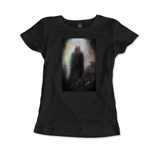 Francisco de Goya, Ghostly Figure, 1801 artwork t-shirt-2