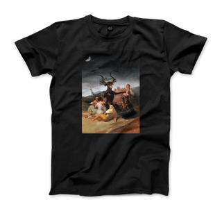 Francisco de Goya, Witches' Sabbath, 1798 artwork t-shirt-0