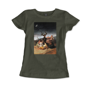 Francisco de Goya, Witches' Sabbath, 1798 artwork t-shirt-11