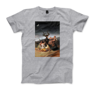 Francisco de Goya, Witches' Sabbath, 1798 artwork t-shirt-3