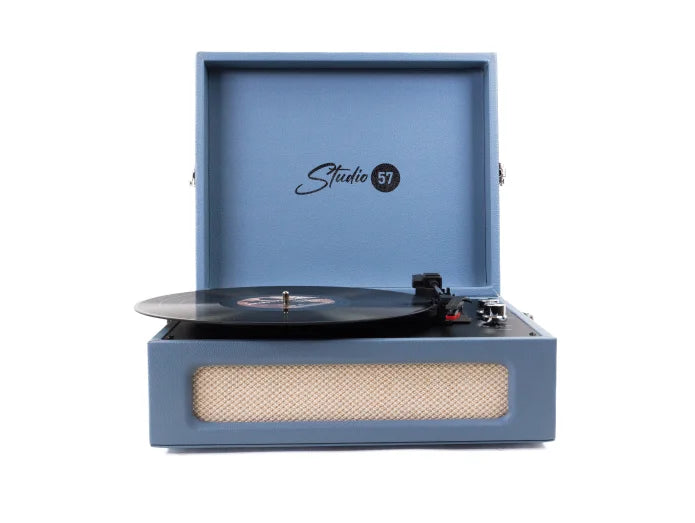 Studio 57 Groovy Turntable (Blue)-0