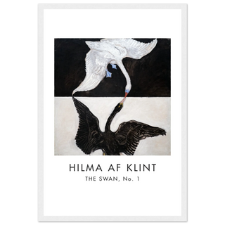 Hilma af Klint, The Swan No.1, 1915 art poster-9