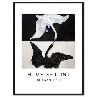 Hilma af Klint, The Swan No.1, 1915 art poster-4