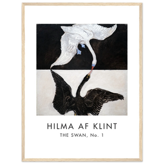 Hilma af Klint, The Swan No.1, 1915 art poster-10