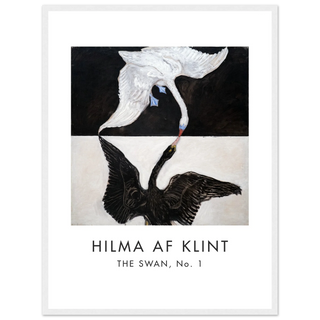 Hilma af Klint, The Swan No.1, 1915 art poster-11