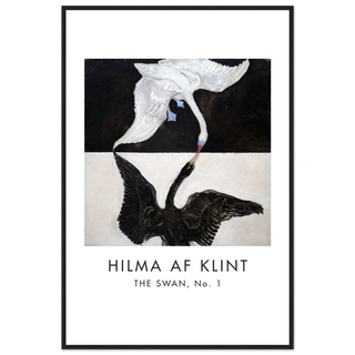 Hilma af Klint, The Swan No.1, 1915 art poster-0