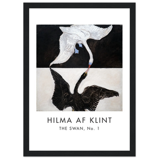 Hilma af Klint, The Swan No.1, 1915 art poster-2