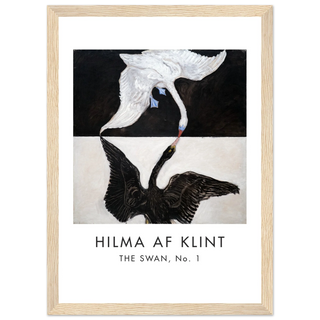 Hilma af Klint, The Swan No.1, 1915 art poster-6