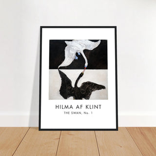 Hilma af Klint, The Swan No.1, 1915 art poster-1