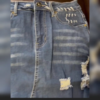 DON JOHN Jean Skirts Handmade Women's - Team Spirit Store USA 