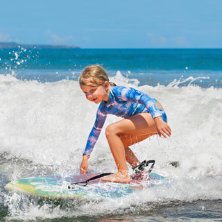 33/37/41 Inches Lightweight Body Board Boogie Board with EPS Core XPE Deck HDPE Bottom Multicolor1-L - Team Spirit Store USA 