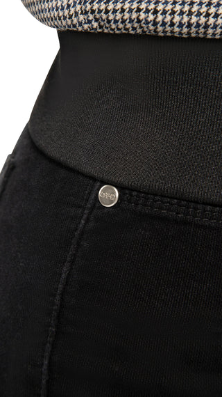 Houndstooth Track Jacket With Side Tape Detail-3