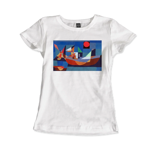 Paul Klee, Ruehende Schiffe (Resting Ships), 1927 artwork t-shirt-4