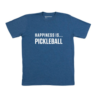 Men's Pickleball T-Shirt, Heather Royal-0