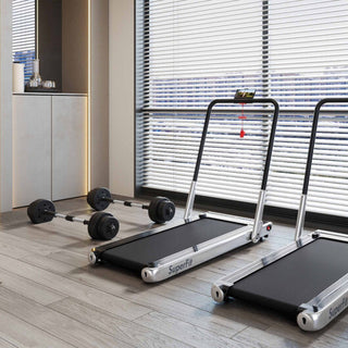 Fitness Room Set: Dumbbell Weight Set+3-in-1 3HP Folding Treadmill - Team Spirit Store USA 