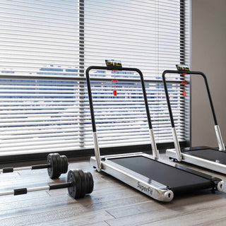 Fitness Room Set: Dumbbell Weight Set+3-in-1 3HP Folding Treadmill - Team Spirit Store USA 