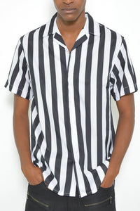 Dreme Striped Print Shirt-0