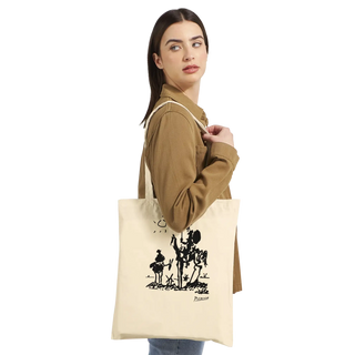 Pablo Picasso Don Quixote of La Mancha 1955 artwork tote bag-1