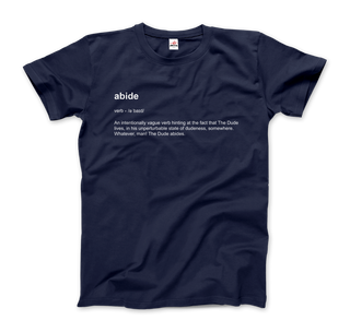 Abide Definition T-Shirt-4