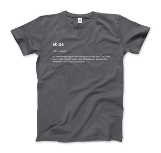 Abide Definition T-Shirt-8