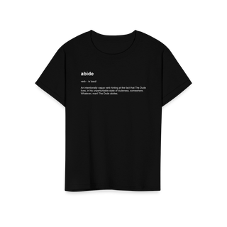 Abide Definition T-Shirt-15