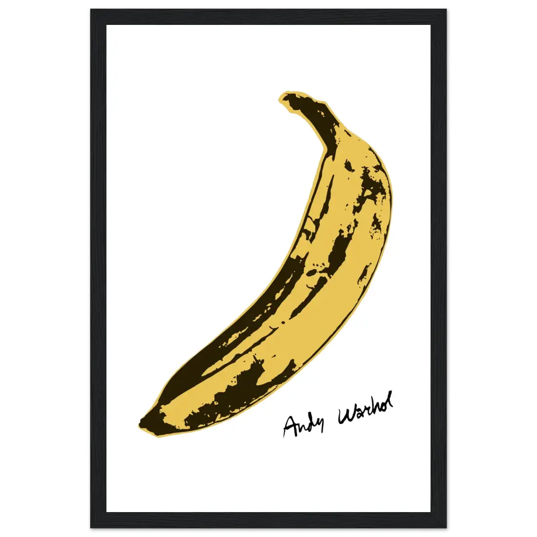 Andy Warhol's Banana, 1967 Pop Art Poster-8