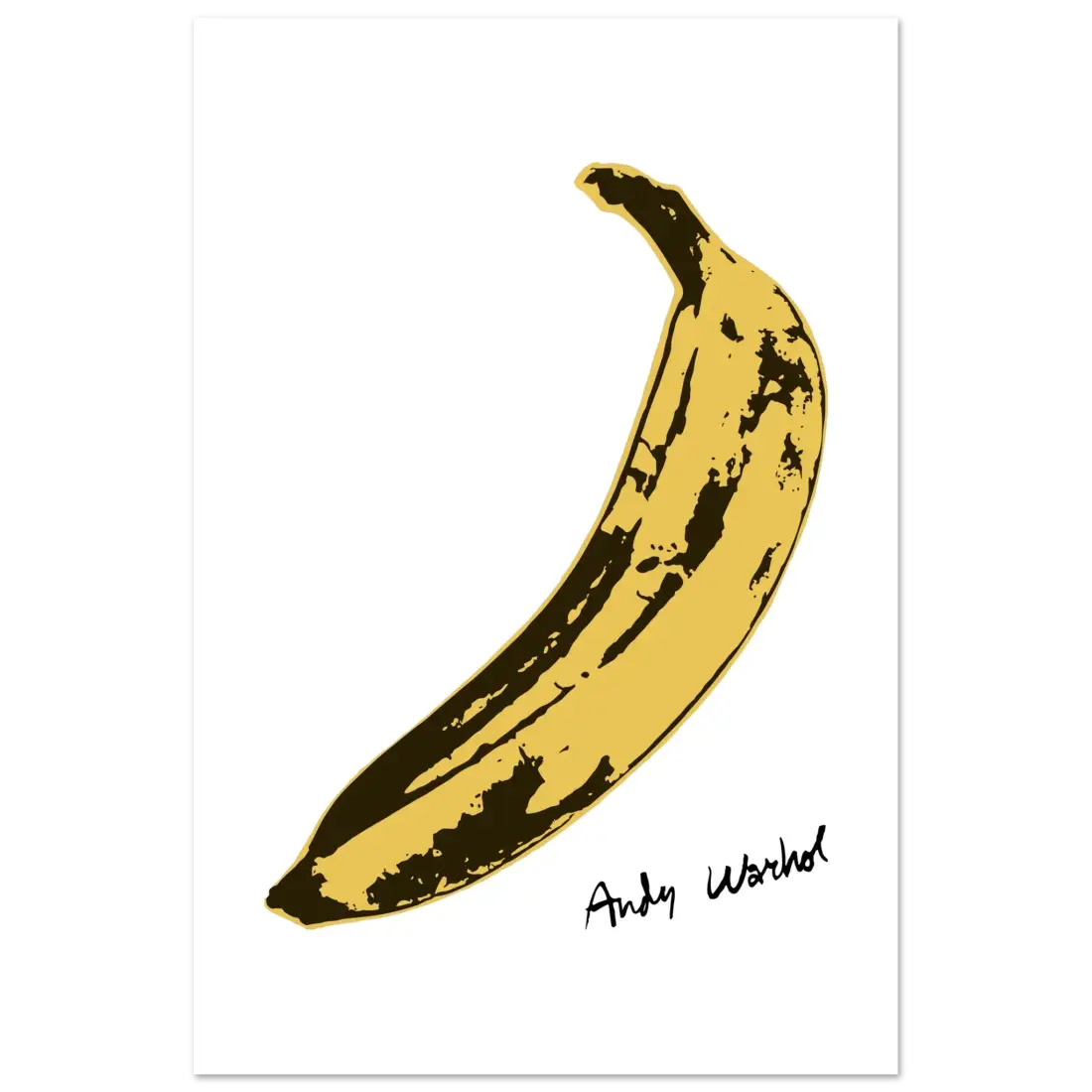 Andy Warhol's Banana, 1967 Pop Art Poster-5