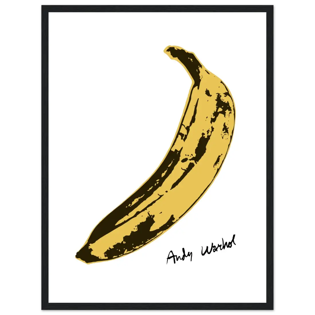 Andy Warhol's Banana, 1967 Pop Art Poster-9