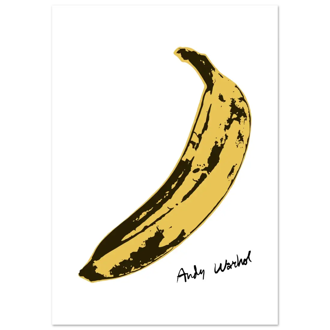 Andy Warhol's Banana, 1967 Pop Art Poster-3