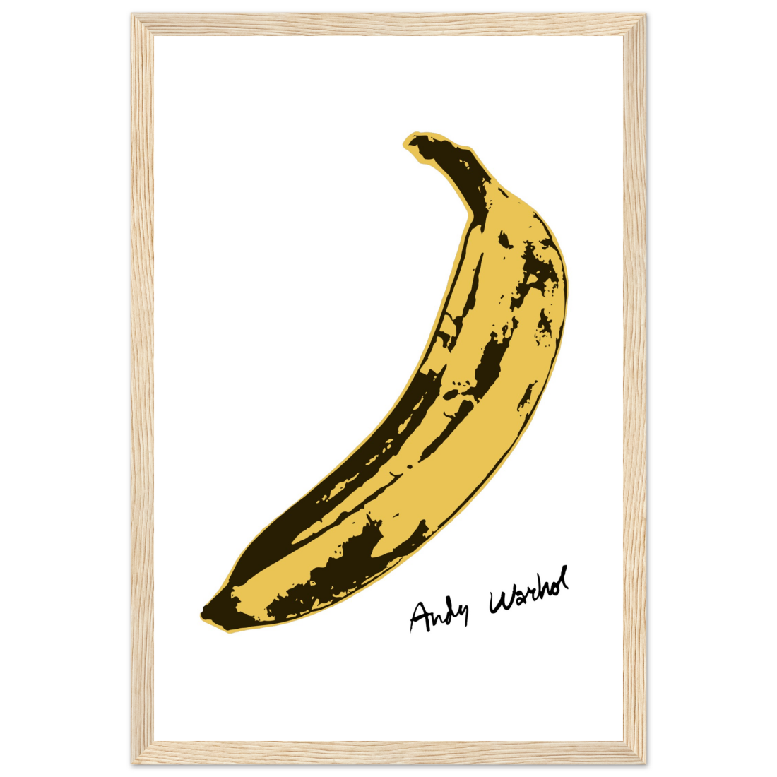 Andy Warhol's Banana, 1967 Pop Art Poster-4