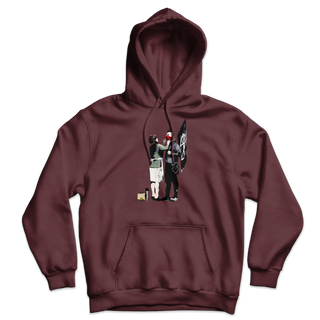 Banksy Anarchist Punk And His Mother Unisex Hoodie-6