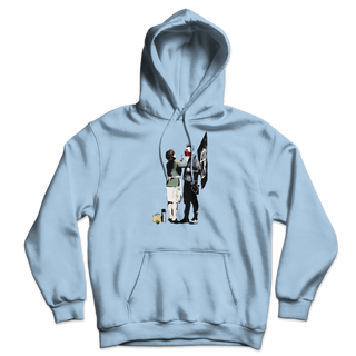 Banksy Anarchist Punk And His Mother Unisex Hoodie-2
