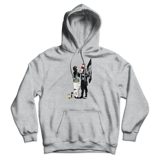 Banksy Anarchist Punk And His Mother Unisex Hoodie-0