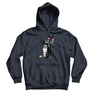 Banksy Anarchist Punk And His Mother Unisex Hoodie-5