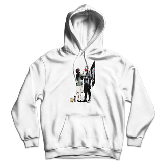 Banksy Anarchist Punk And His Mother Unisex Hoodie-4
