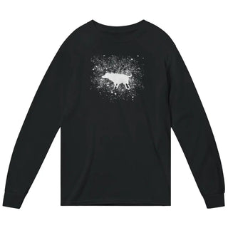 Banksy Wet Dog Splatter 2007 Street Art Long Sleeve Shirt-0