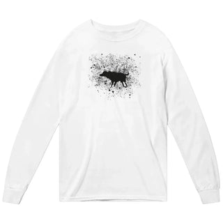 Banksy Wet Dog Splatter 2007 Street Art Long Sleeve Shirt-4