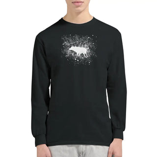 Banksy Wet Dog Splatter 2007 Street Art Long Sleeve Shirt-1
