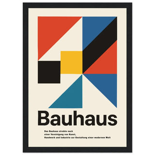 Bauhaus Modern Geometry Artwork Poster-4